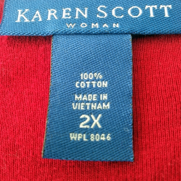 Karen Scoot Women’s Size 2X - Picture 8 of 8